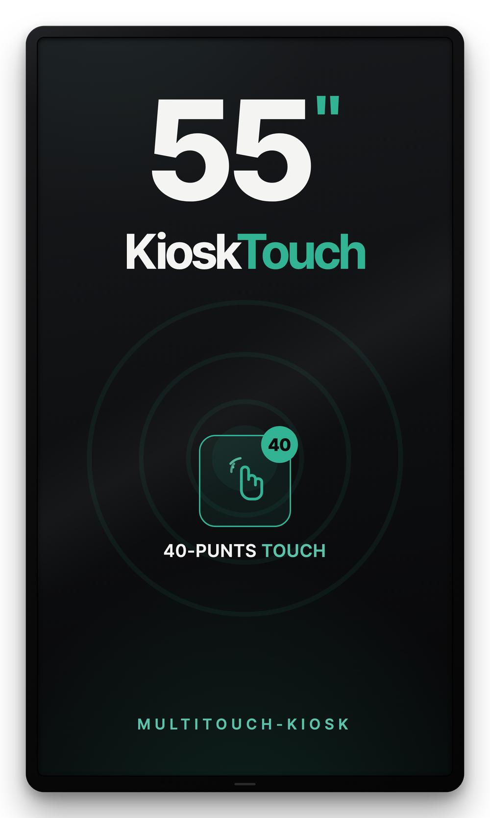 KioskTouch 55 inch touchscreen